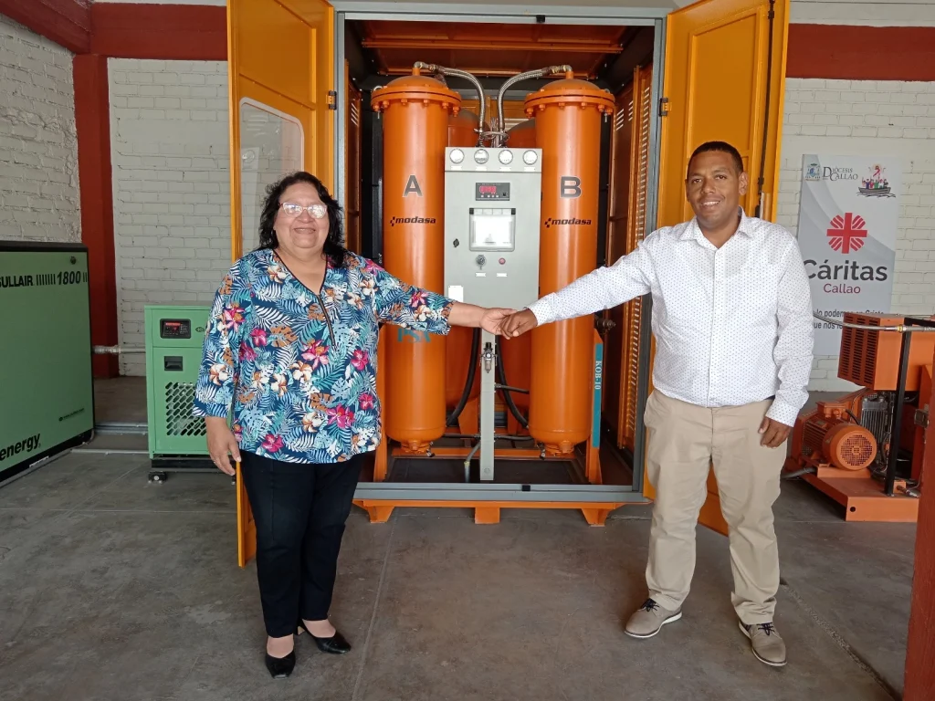 planta de oxigeno Caritas Callao